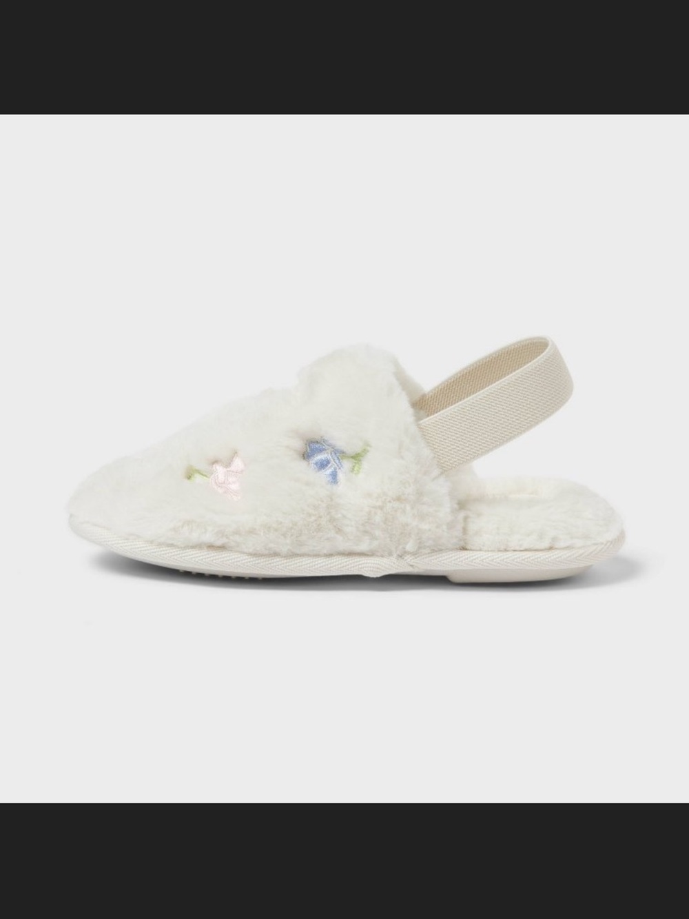 Embroidered Flower Slippers from Cat & Jack